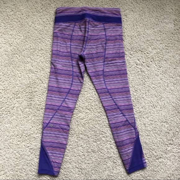 Lululemon Inspire Tight II (Mesh) - Iris Flower - Picture 4 of 10